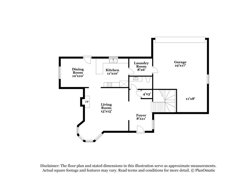 2,130/Mo, 1127 Cason Ln Murfreesboro, TN 37128 Floorplan View