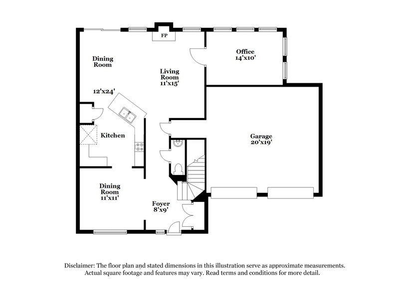 2,240/Mo, 6757 Ascot Dr Antioch, TN 37013 Floor Plan View 2