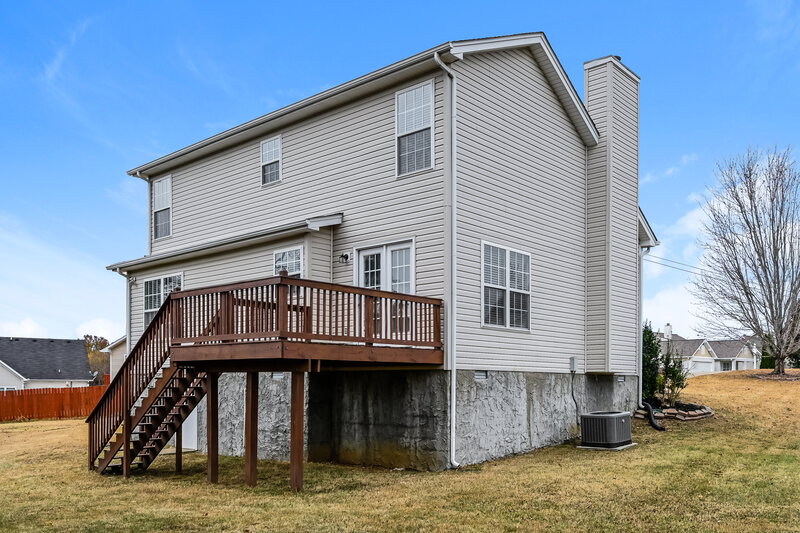 3,240/Mo, 3208 Nicole Dr Spring Hill, TN 37174 Rear View