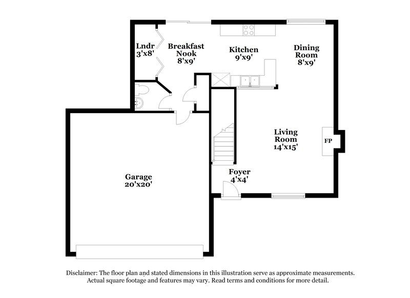 2,325/Mo, 1740 Stone Hollow Ct Hermitage, TN 37076 Floor Plan View 2