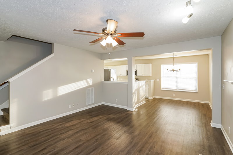 2,325/Mo, 1740 Stone Hollow Ct Hermitage, TN 37076 Living Room View