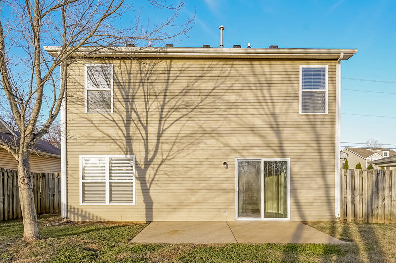 2,325/Mo, 1740 Stone Hollow Ct Hermitage, TN 37076 Rear View