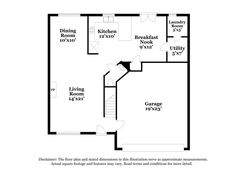 2,115/Mo, 1316 Nicole Ln La Vergne, TN 37086 Floor Plan View