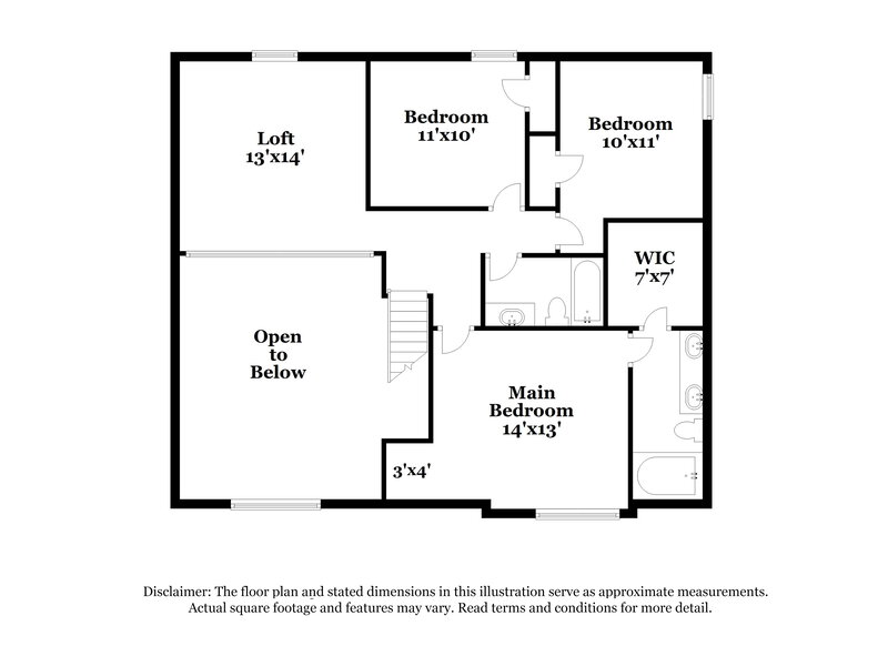 2,115/Mo, 1316 Nicole Ln La Vergne, TN 37086 Floor Plan View 2