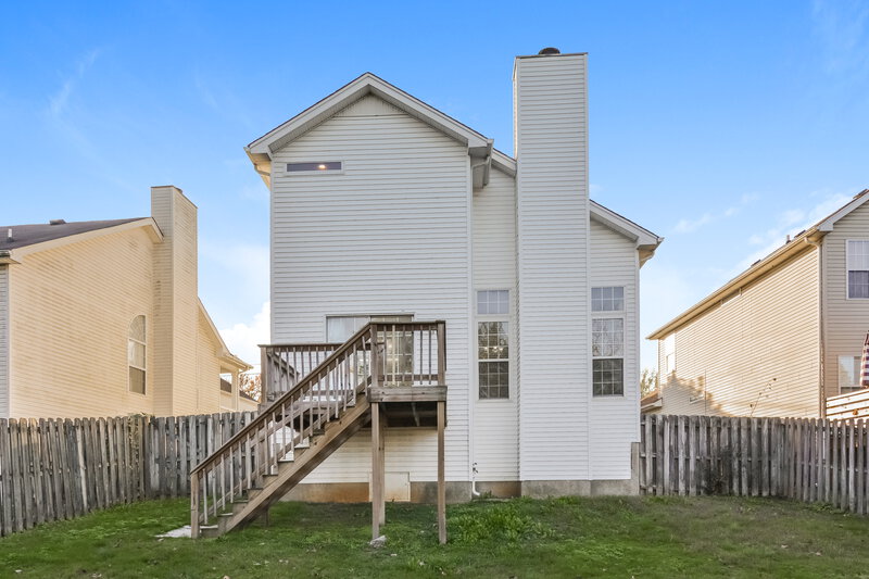 2,015/Mo, 4261 Chesney Glen Dr Hermitage, TN 37076 Rear View