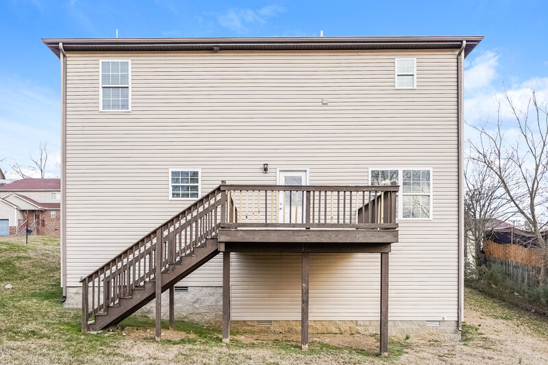 2,505/Mo, 5205 Rockridge Ct Antioch, TN 37013 Rear View