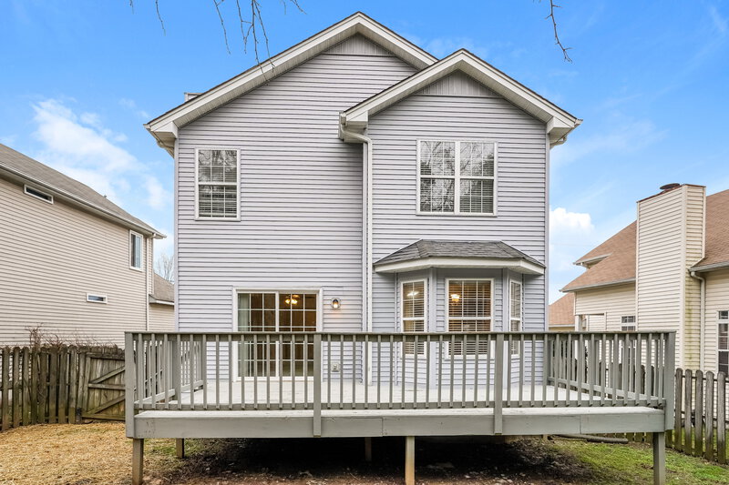 2,020/Mo, 1044 Mulberry Way Nashville, TN 37207 Rear View