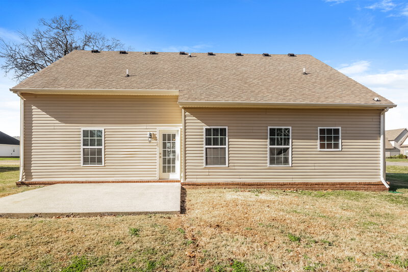 2,025/Mo, 4236 Princeton Oaks Ln Murfreesboro, TN 37129 Rear View