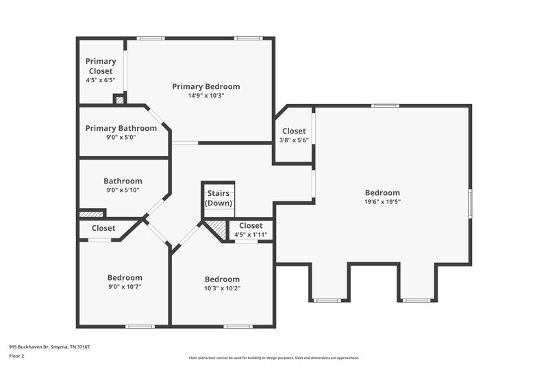 2,880/Mo, 915 Buckhaven Dr Smyrna, TN 37167 Floorplan View 2