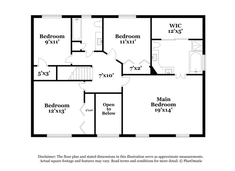 2,285/Mo, 4952 Alexis Dr Antioch, TN 37013 Floor Plan View 2