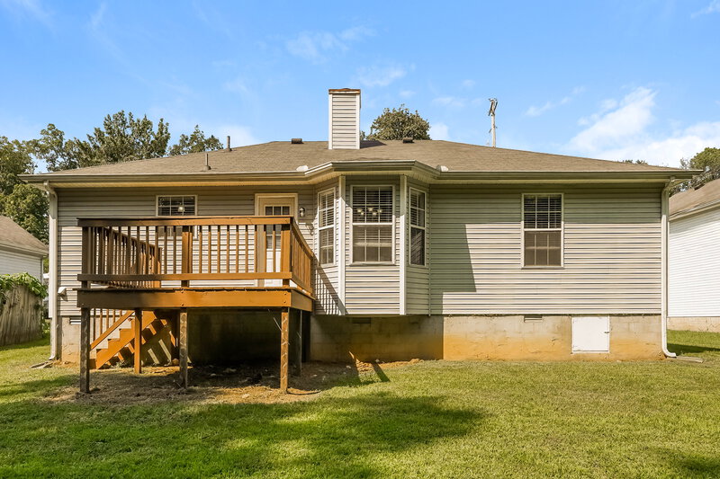 1,875/Mo, 777 Dover Glen Dr Antioch, TN 37013 Rear View