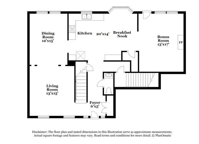 2,610/Mo, 6225 Tuckaleechee Ln Antioch, TN 37013 Floor Plan View 2