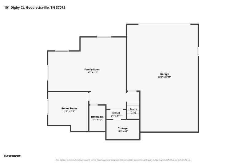 2,605/Mo, 101 Digby Ct Goodlettsville, TN 37072 Floorplan View 2