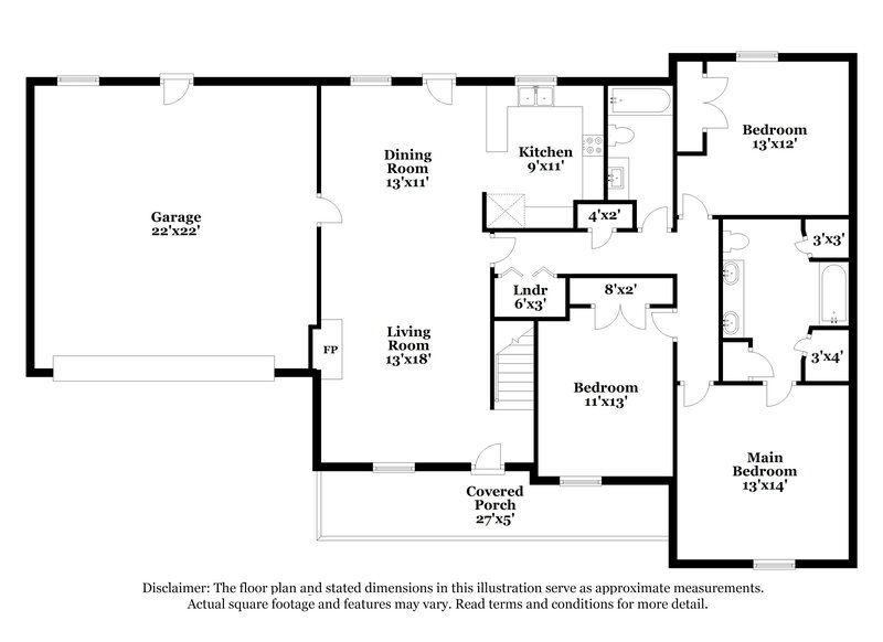 2,393/Mo, 418 Oakhaven Dr Smyrna, TN 37167 Floor Plan View 2