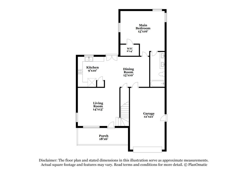 2,320/Mo, 1505 Brass Oak Trce Antioch, TN 37013 Floorplan View 2