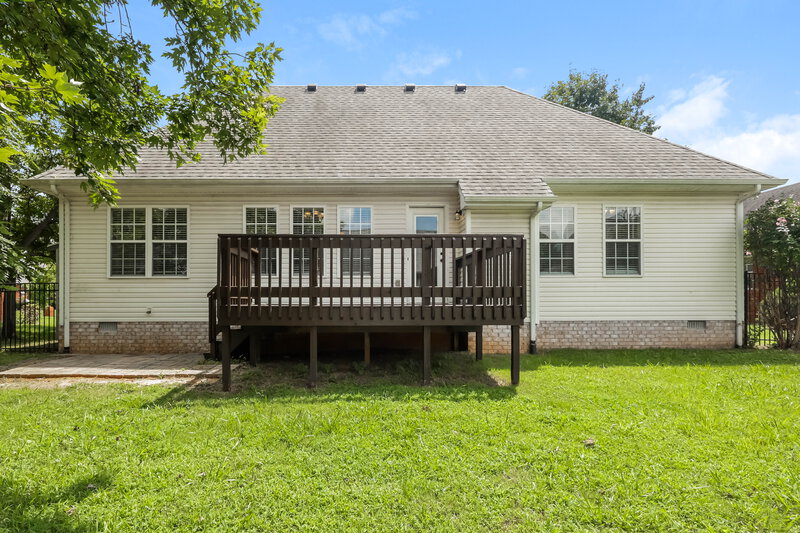 2,185/Mo, 2625 Dorset St Murfreesboro, TN 37130 Rear View