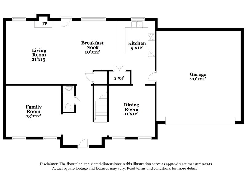 2,515/Mo, 1514 Winter Ct Spring Hill, TN 37174 Floor Plan View