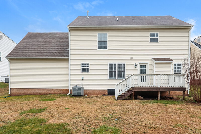 2,515/Mo, 1514 Winter Ct Spring Hill, TN 37174 Rear View