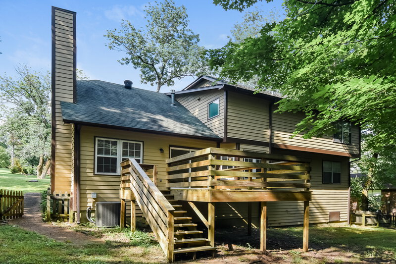 2,435/Mo, 4200 New Hope Meadow Rd Hermitage, TN 37076 Rear View