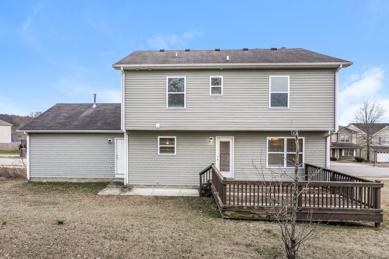 2,340/Mo, 1732 Elijah Ryan Dr Antioch, TN 37013 Rear View