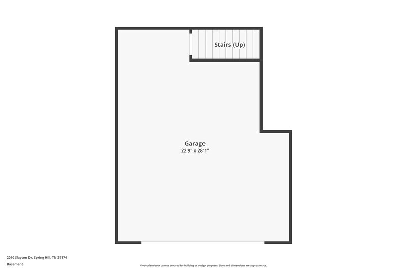 2,450/Mo, 2010 Slayton Dr Spring Hill, TN 37174 Floor Plan View