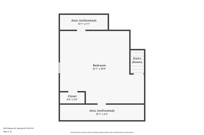2,450/Mo, 2010 Slayton Dr Spring Hill, TN 37174 Floor Plan View 4