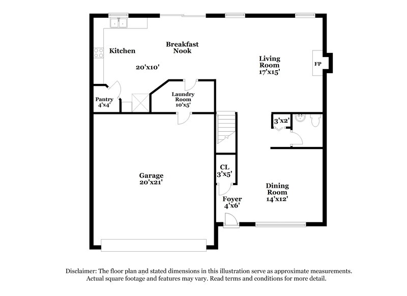 2,525/Mo, 120 Alred Cir Hendersonville, TN 37075 Floor Plan View