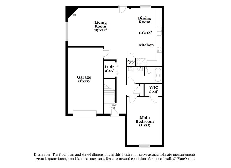 1,905/Mo, 206 Babe Ruth Cv La Vergne, TN 37086 Floorplan View