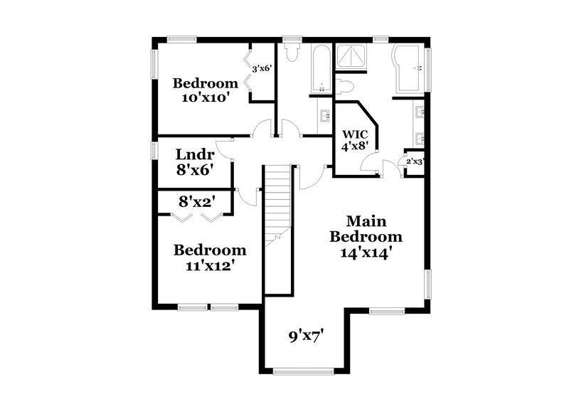 2,370/Mo, 3102 Creekview Ln Goodlettsville, TN 37072 Floor Plan View 2