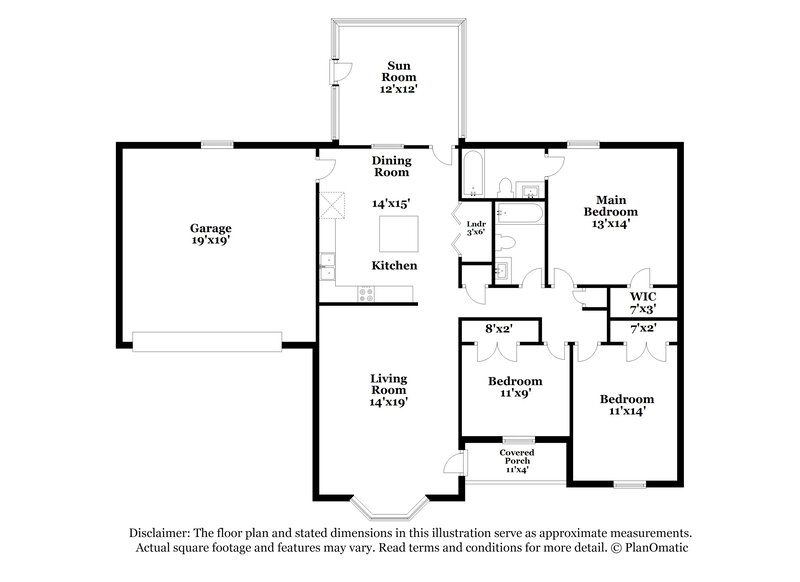 2,110/Mo, 1984 Old Castle Dr Murfreesboro, TN 37127 Floorplan View