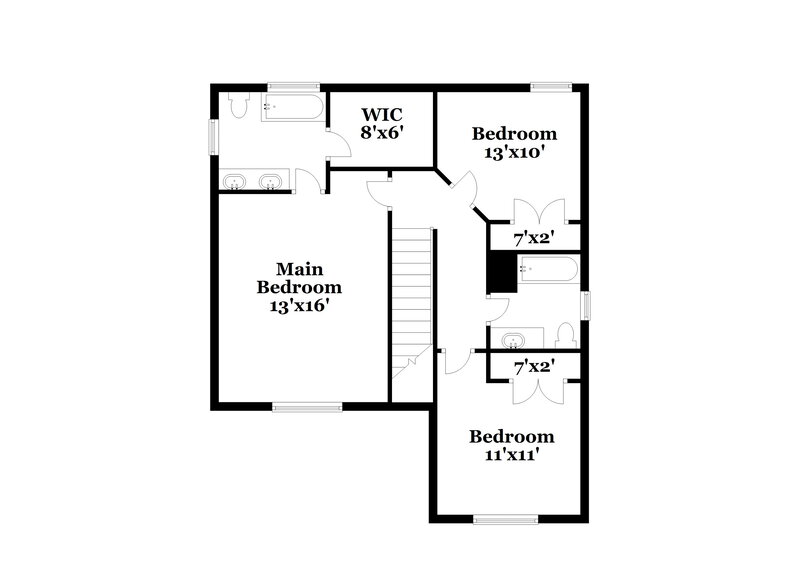 2,195/Mo, 1834 Warmingfield Dr Murfreesboro, TN 37127 Floor Plan View 2