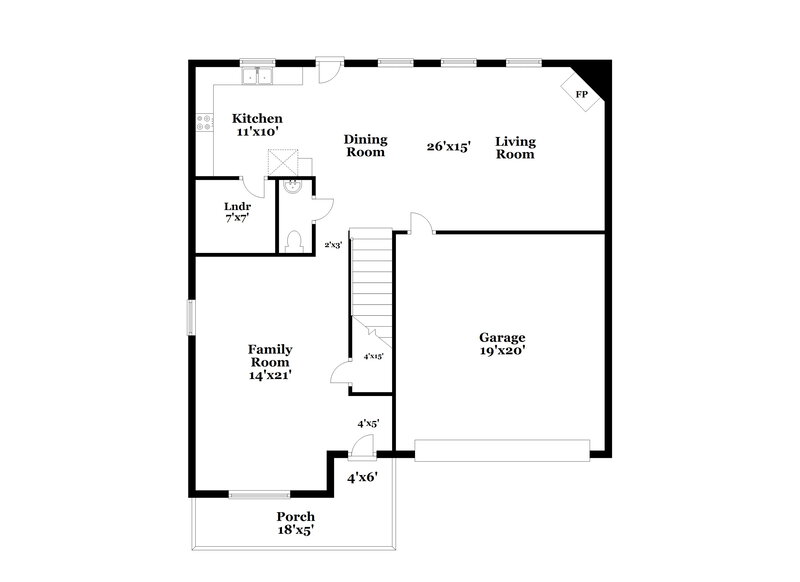2,685/Mo, 5625 Dory Dr Antioch, TN 37013 Floor Plan View