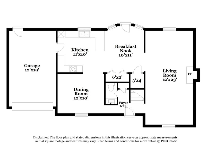 2,265/Mo, 605 Rocky Ridge Cir La Vergne, TN 37086 Floor Plan View