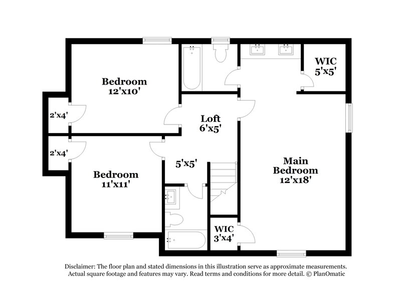 2,265/Mo, 605 Rocky Ridge Cir La Vergne, TN 37086 Floor Plan View 2