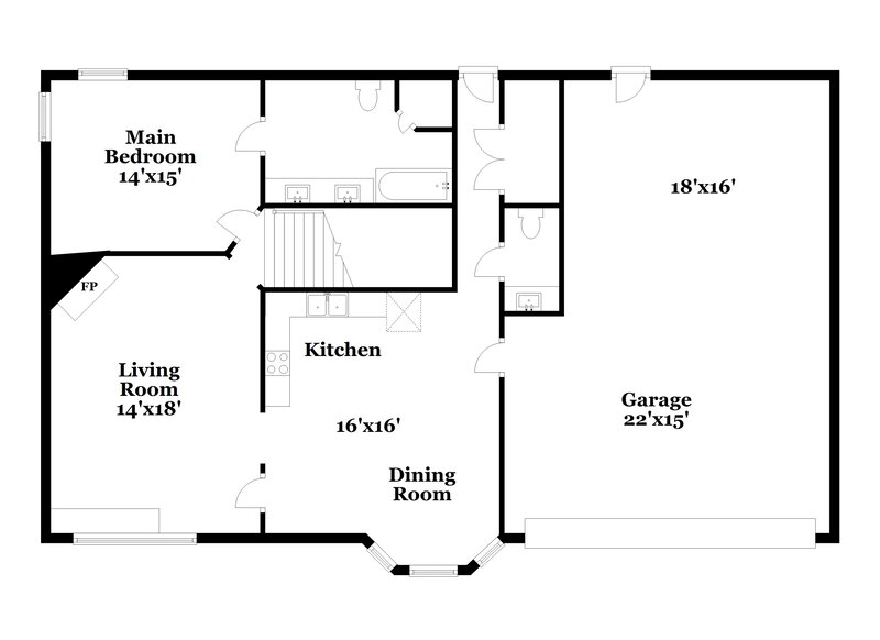 2,800/Mo, 510 Pointe Clear Dr Smyrna, TN 37167 Floor Plan View