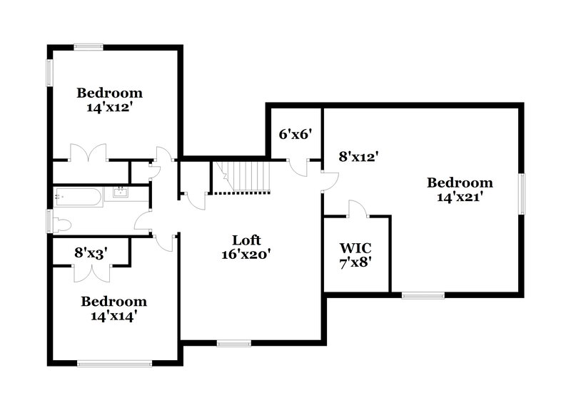 2,800/Mo, 510 Pointe Clear Dr Smyrna, TN 37167 Floor Plan View 2