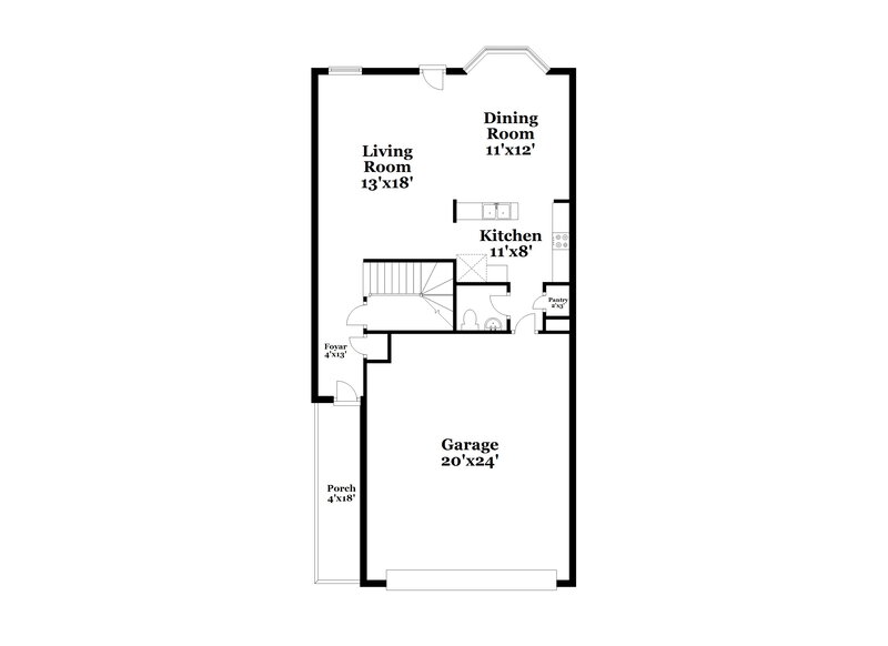 2,330/Mo, 3113 Penn Meade Way Nashville, TN 37214 Floor Plan View