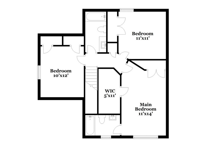 1,895/Mo, 1103 Phelissa Dr La Vergne, TN 37086 Floor Plan View 2