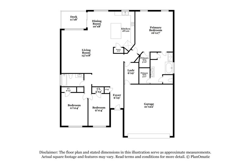 2,130/Mo, 6308 Eli Dr Antioch, TN 37013 Floorplan View