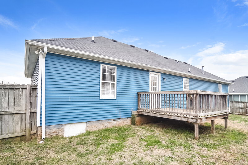 2,070/Mo, 1002 Wismar Ct Murfreesboro, TN 37130 Rear View