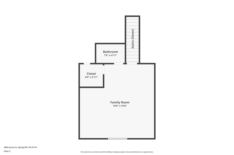 2,095/Mo, 3003 Aruna Ct Spring Hill, TN 37174 Floor Plan View 2