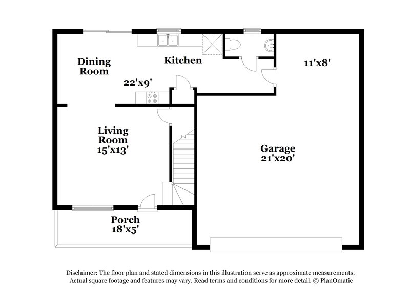 2,255/Mo, 7899 Rainey Dr Antioch, TN 37013 Floor Plan View