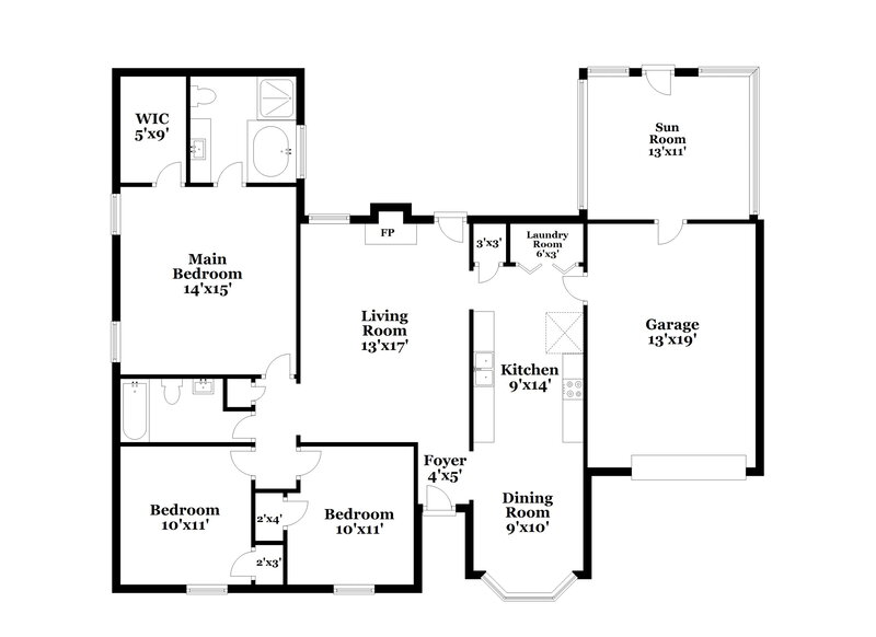 2,150/Mo, 2812 Maple Cir Thompsons Station, TN 37179 Floor Plan View