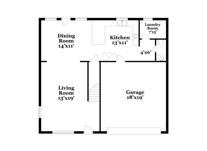 2,295/Mo, 704 Ellie Dr Madison, TN 37115 Floor Plan View