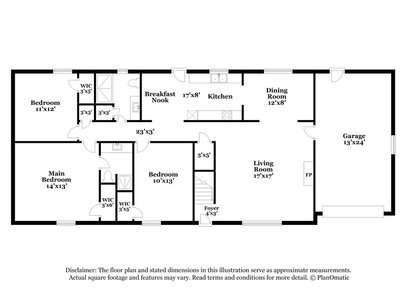 2,635/Mo, 205 Lexington Dr Smyrna, TN 37167 Floor Plan View