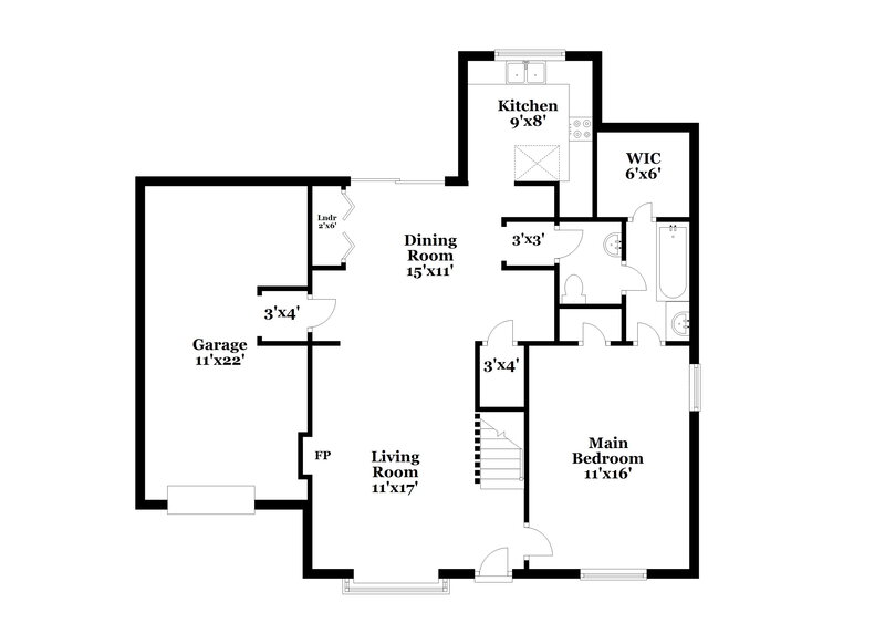 2,430/Mo, 3117 Barksdale Harbor Dr Nashville, TN 37214 Floor Plan View