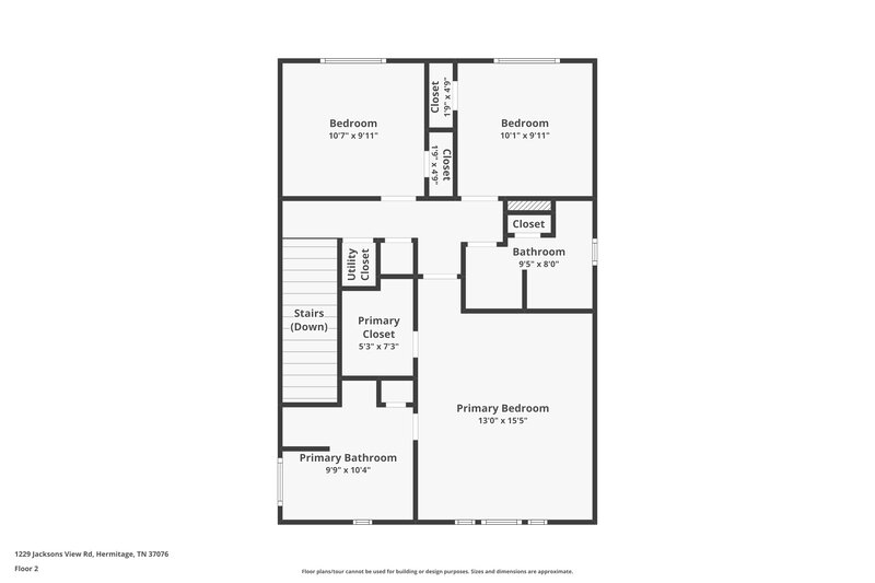 2,560/Mo, 1229 Jacksons View Rd Hermitage, TN 37076 Floorplan View 2