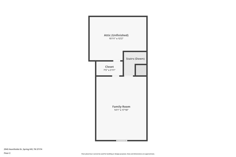 2,295/Mo, 2945 Hearthside Dr Spring Hill, TN 37174 Floor Plan View 2