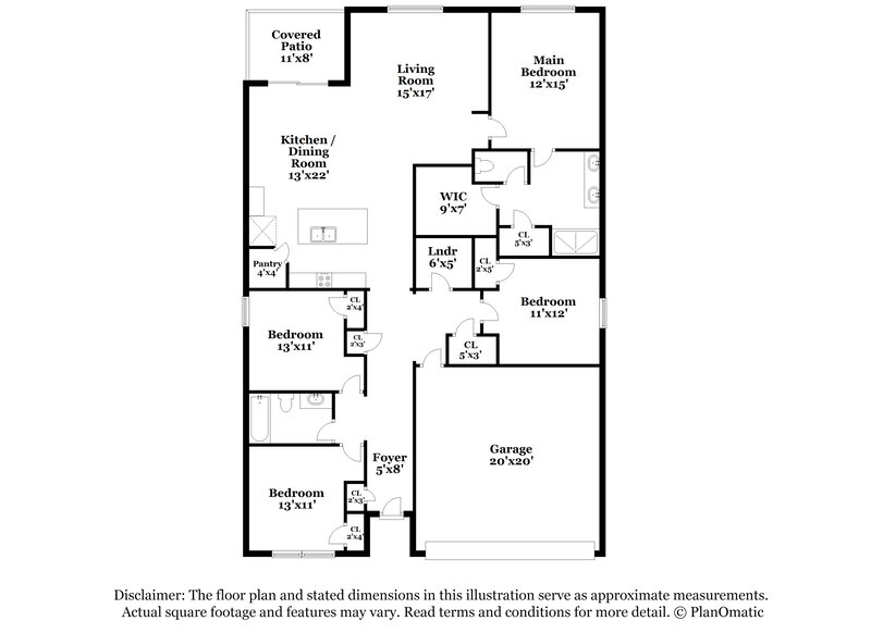 2,190/Mo, 210 William Dylan Dr Murfreesboro, TN 37129 Floor Plan View