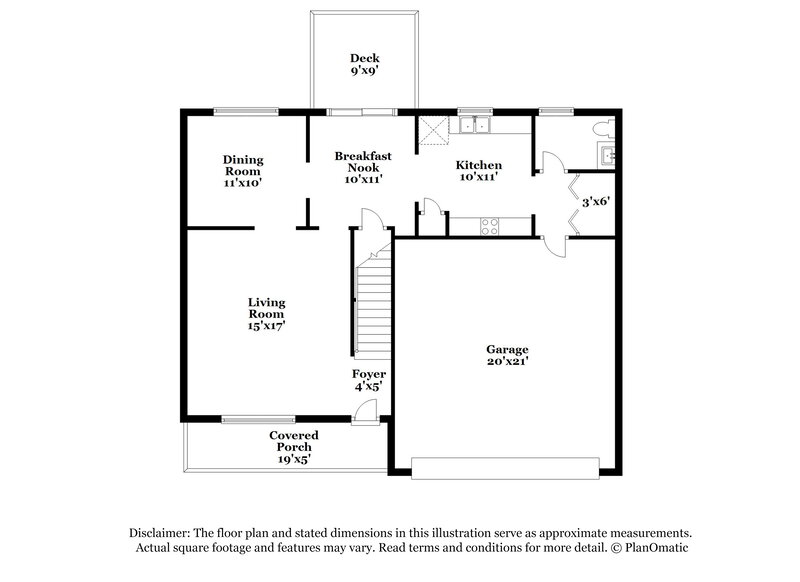 1,955/Mo, 2013 Summit Ln La Vergne, TN 37086 Floorplan View